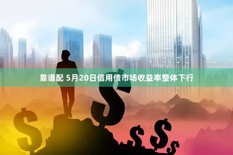 靠谱配 5月20日信用债市场收益率整体下行